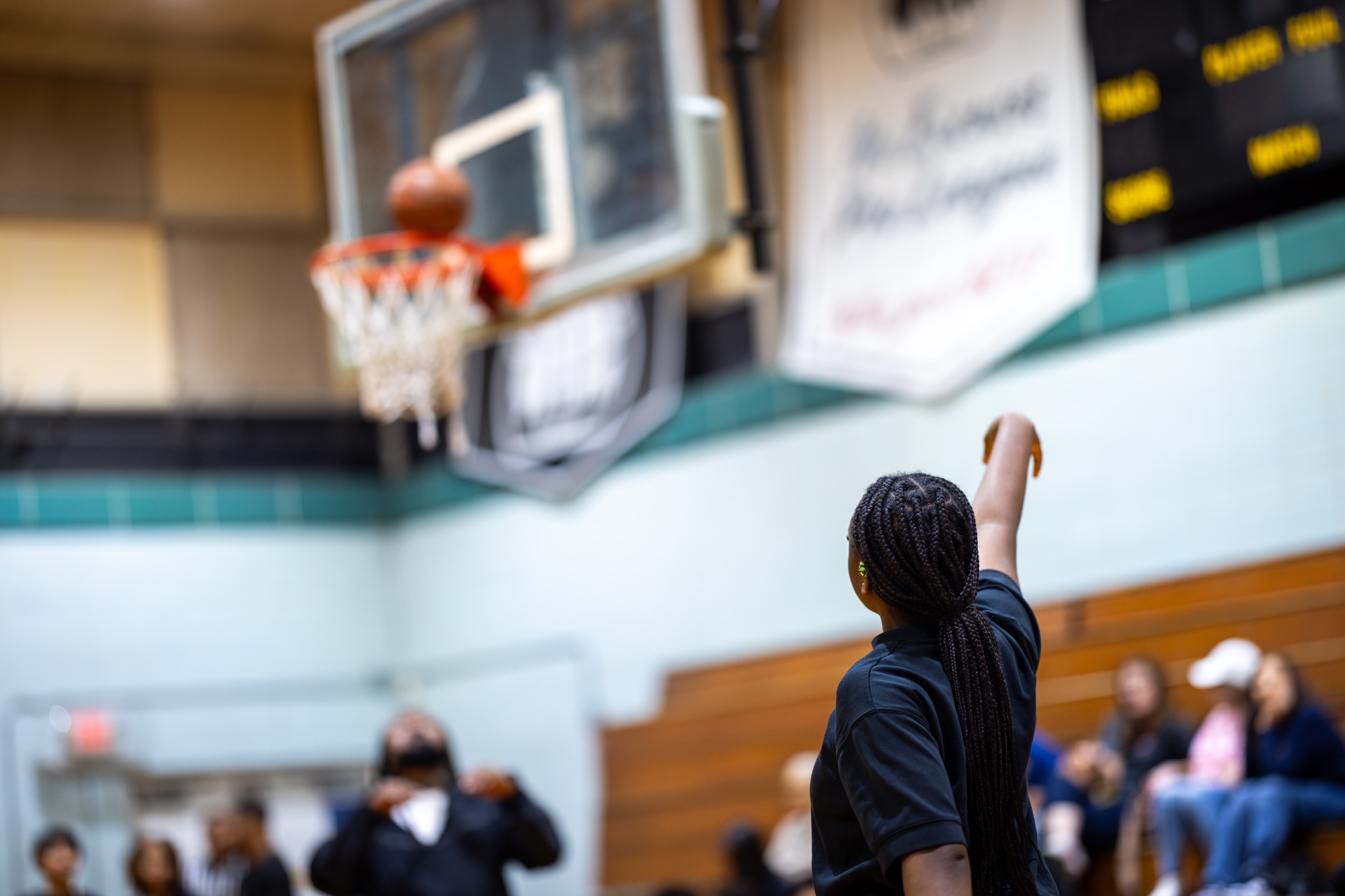 Photo from the One For All 3-on-3 Basketball Tournament